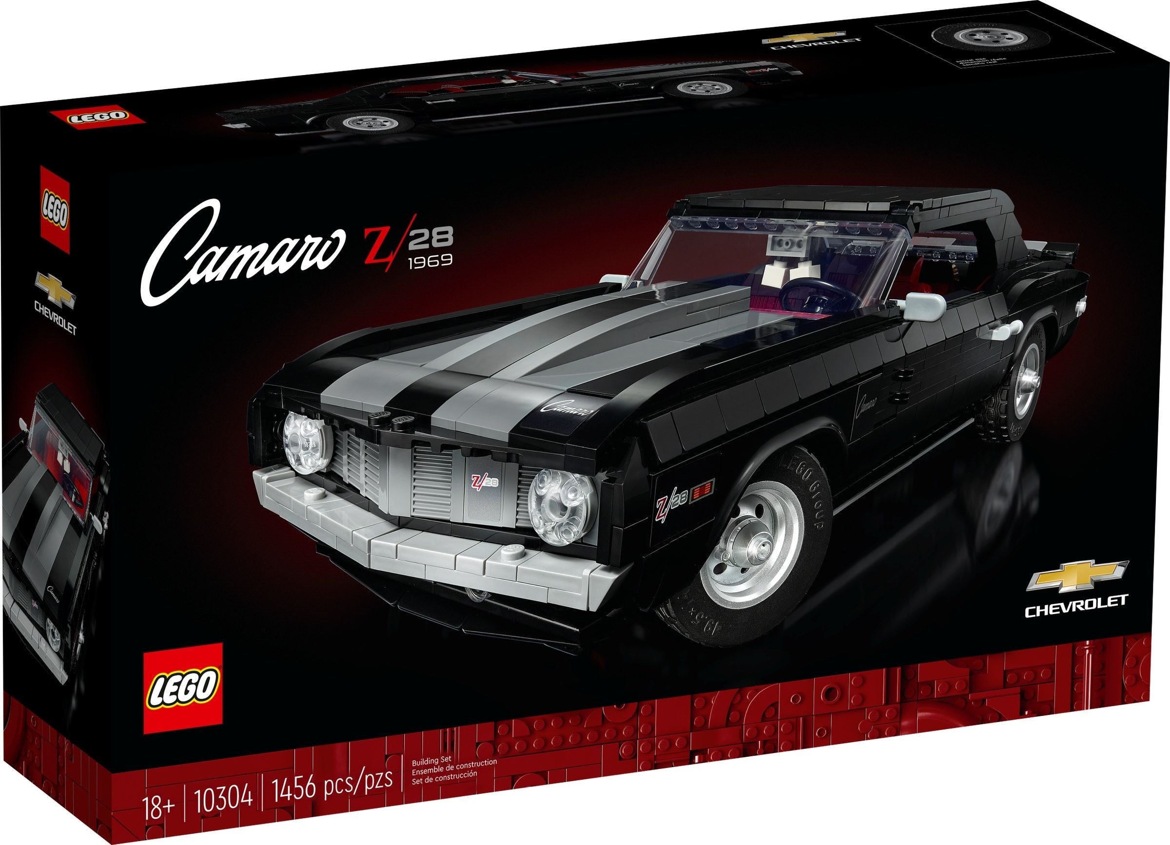 Chevrolet Camaro Z/28 1969 10304 | Icons | LEGO