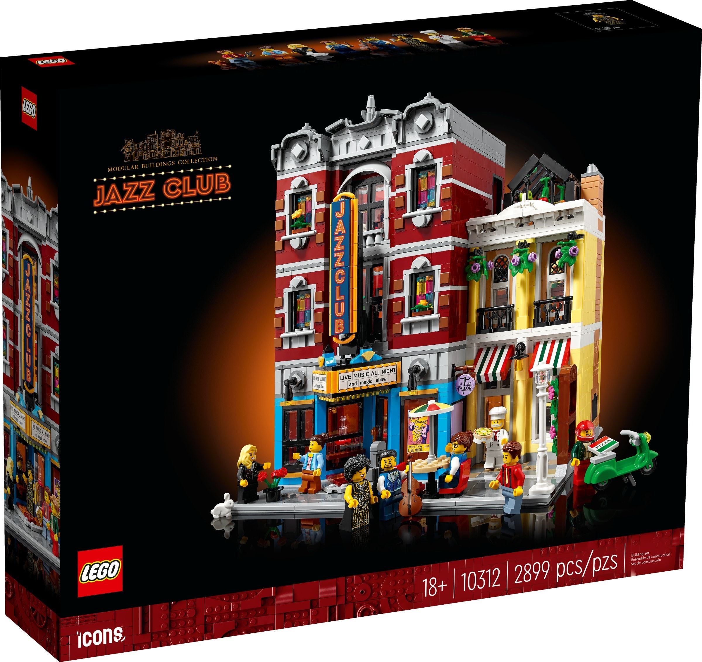 邦楽 UNITED 30th ANNIVERSARY Jazz Club 10312 | Icons | LEGO