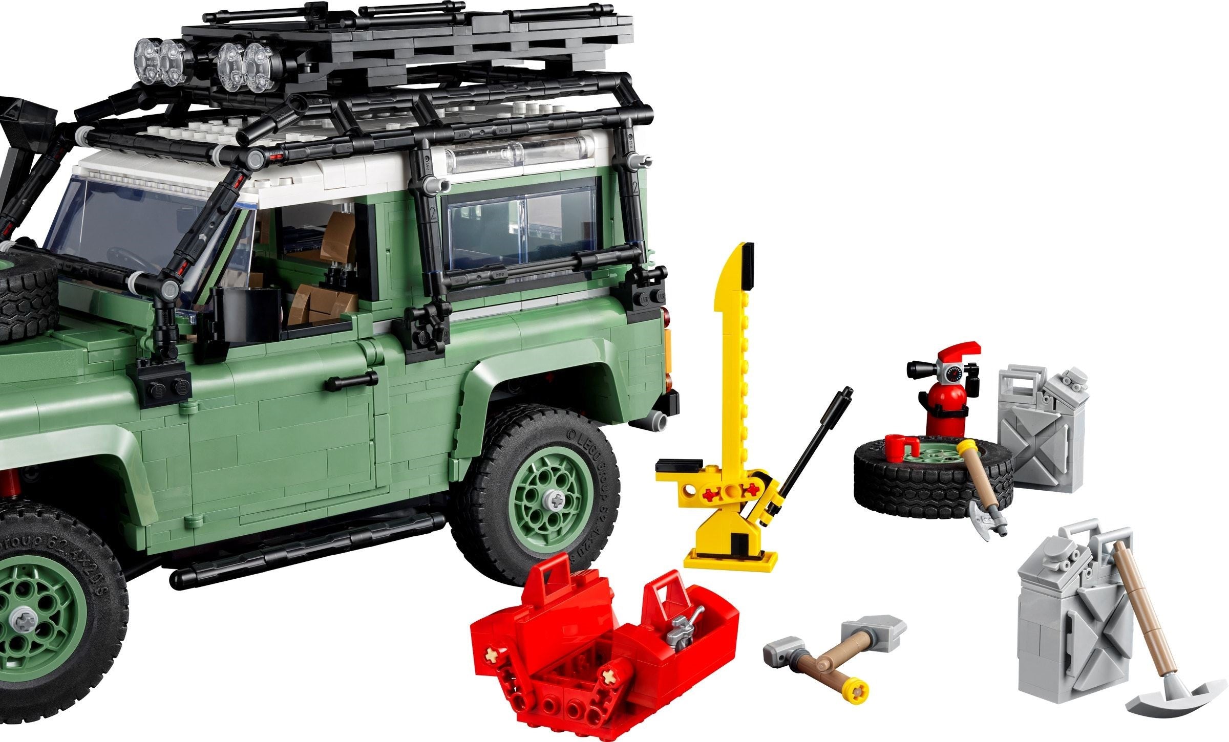 Land Rover Classic Defender 90 10317 | Icons | LEGO – image 7