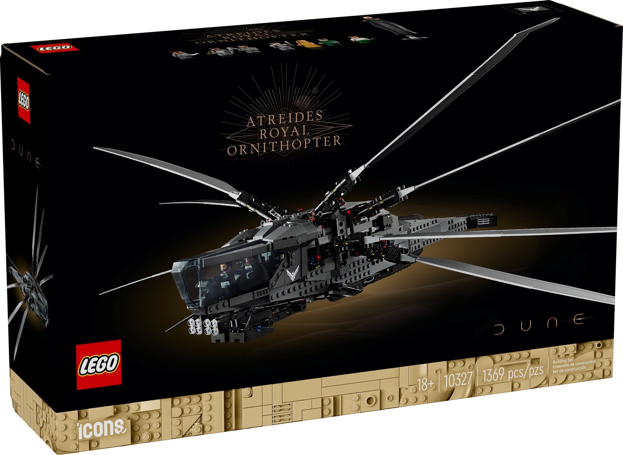 Dune Atreides Royal Ornithopter 10327 | Icons | LEGO – image 2