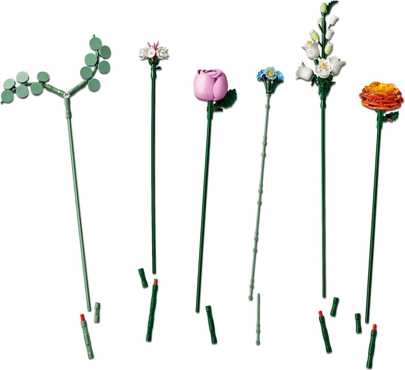 Pretty Pink Flower Bouquet 10342 | Botanicals | LEGO – image 10
