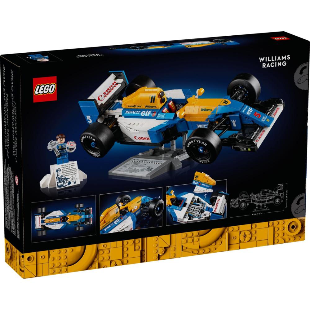 Williams Racing FW14B & Nigel Mansell 10353 | Icons | LEGO