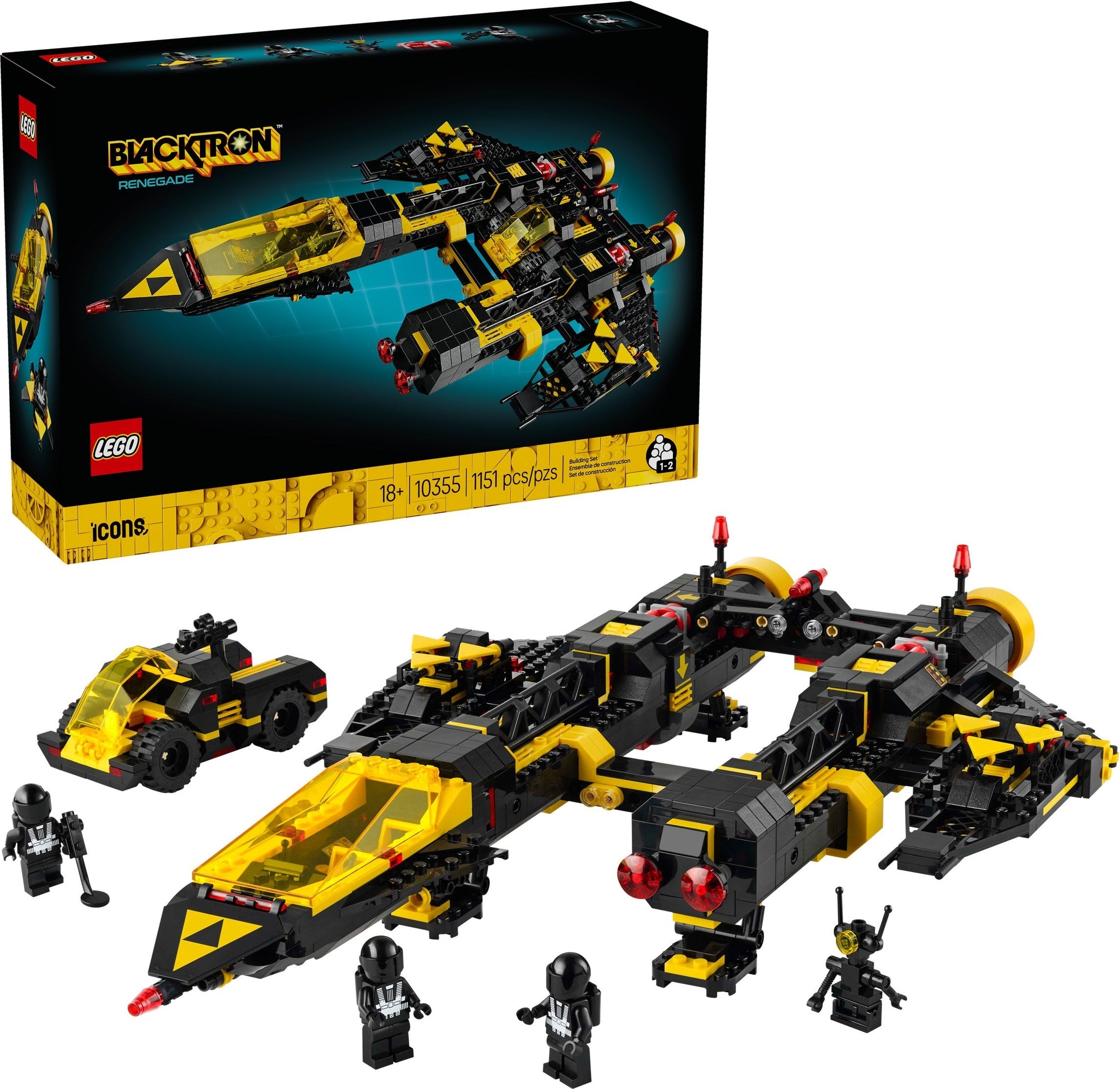 Blacktron Renegade 10355 | Icons | LEGO – image 3