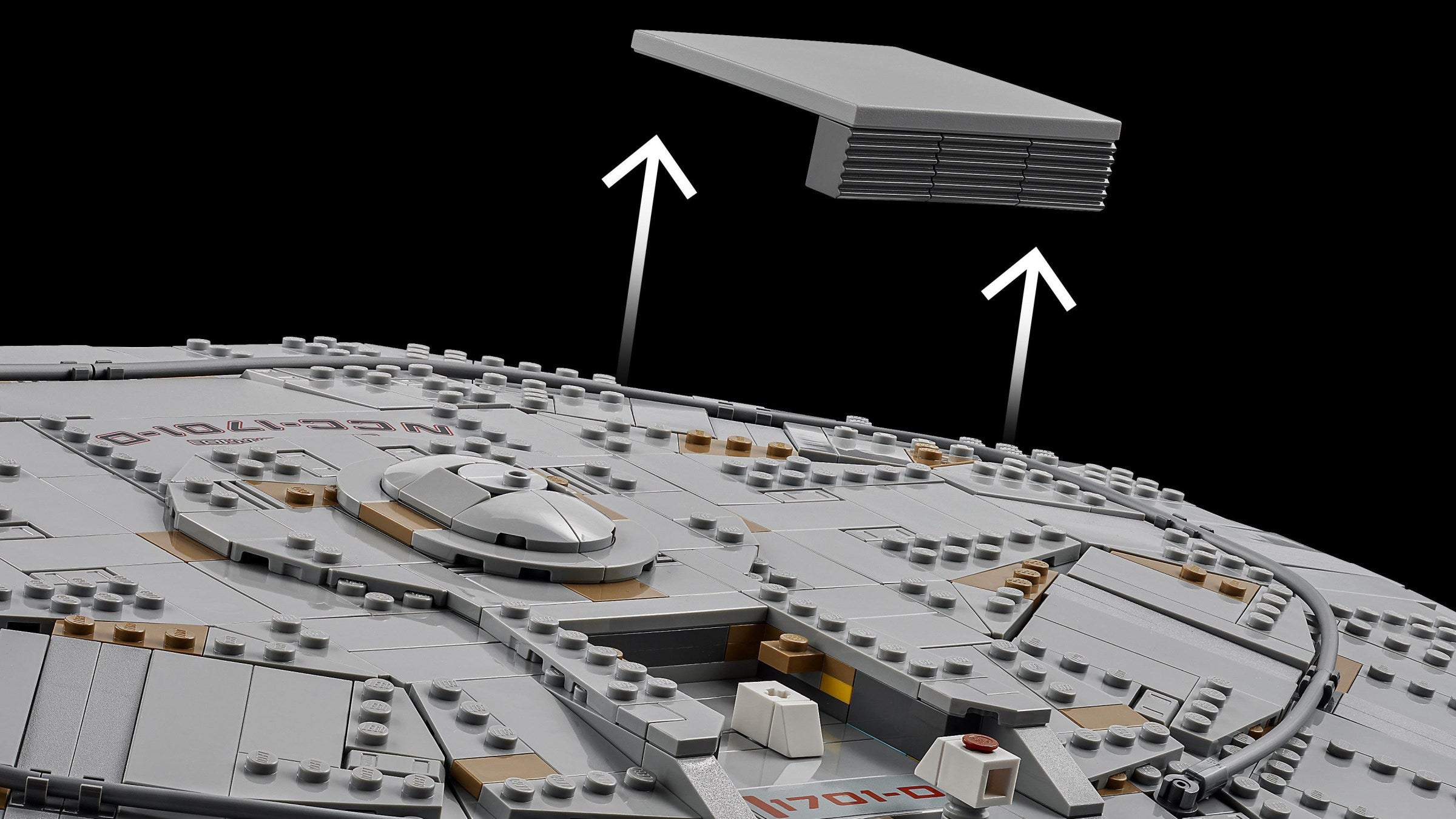 Star Trek: U.S.S. Enterprise NCC-1701-D 10356 | Icons | LEGO – image 2
