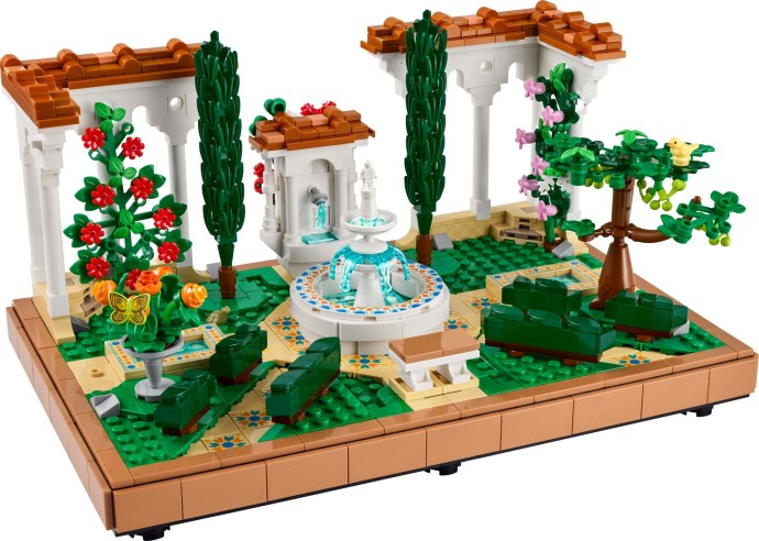 Fountain Garden 10359 | Icons | LEGO