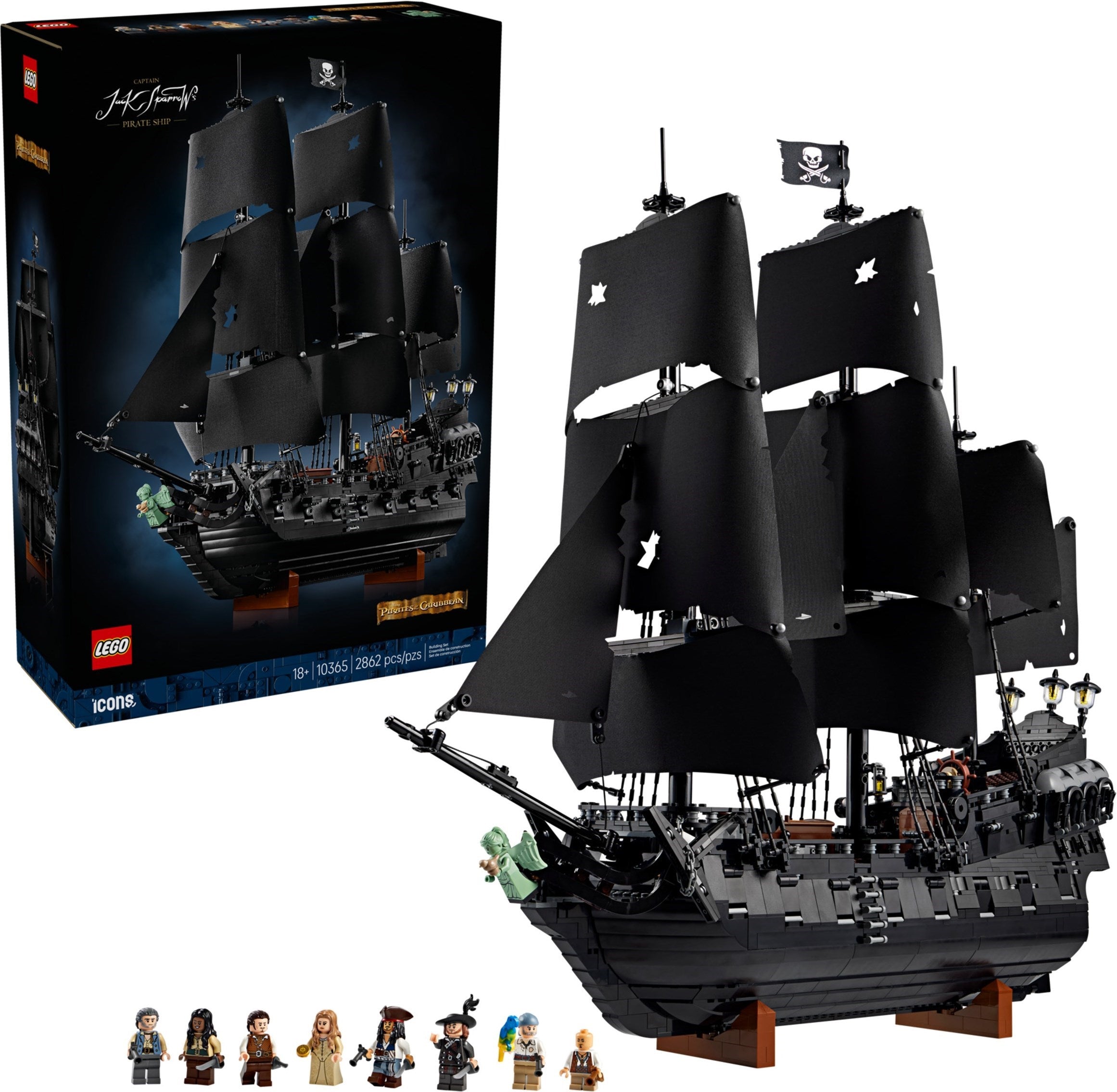 Captain Jack Sparrow's Pirate Ship 10365 | Icons | LEGO – image 3