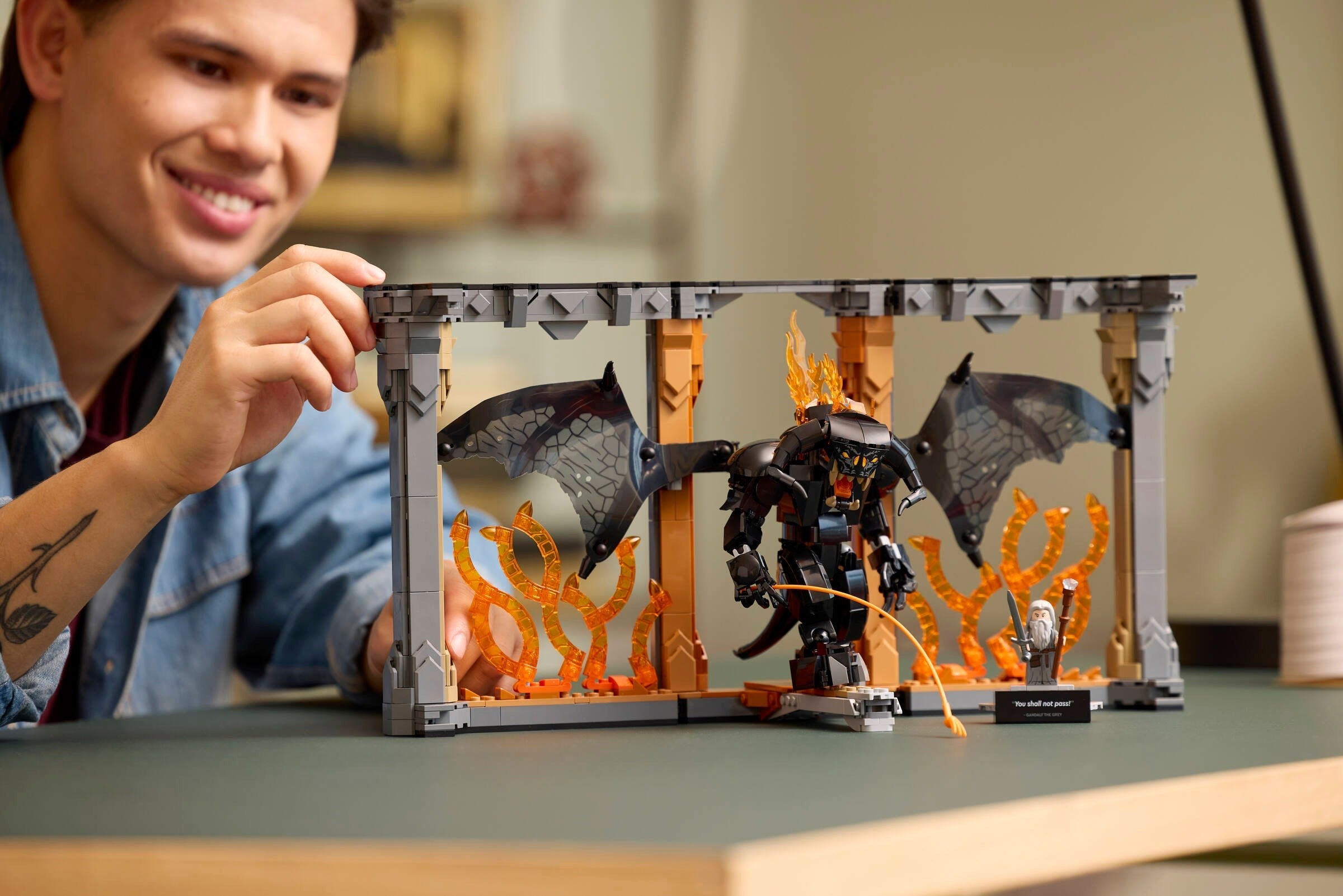 The Lord of the Rings: Balrog Book Nook 10367 | Icons | LEGO – image 7