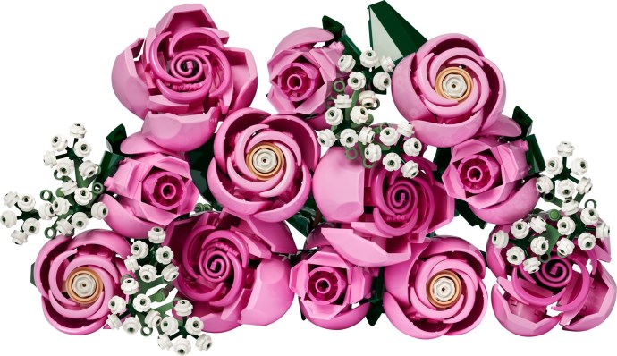 Bouquet of Pink Roses 10374 | Botanicals | LEGO