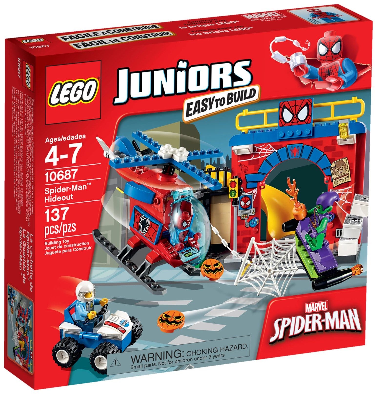 Spider-Man Hideout 10687 | Juniors | LEGO – image 2