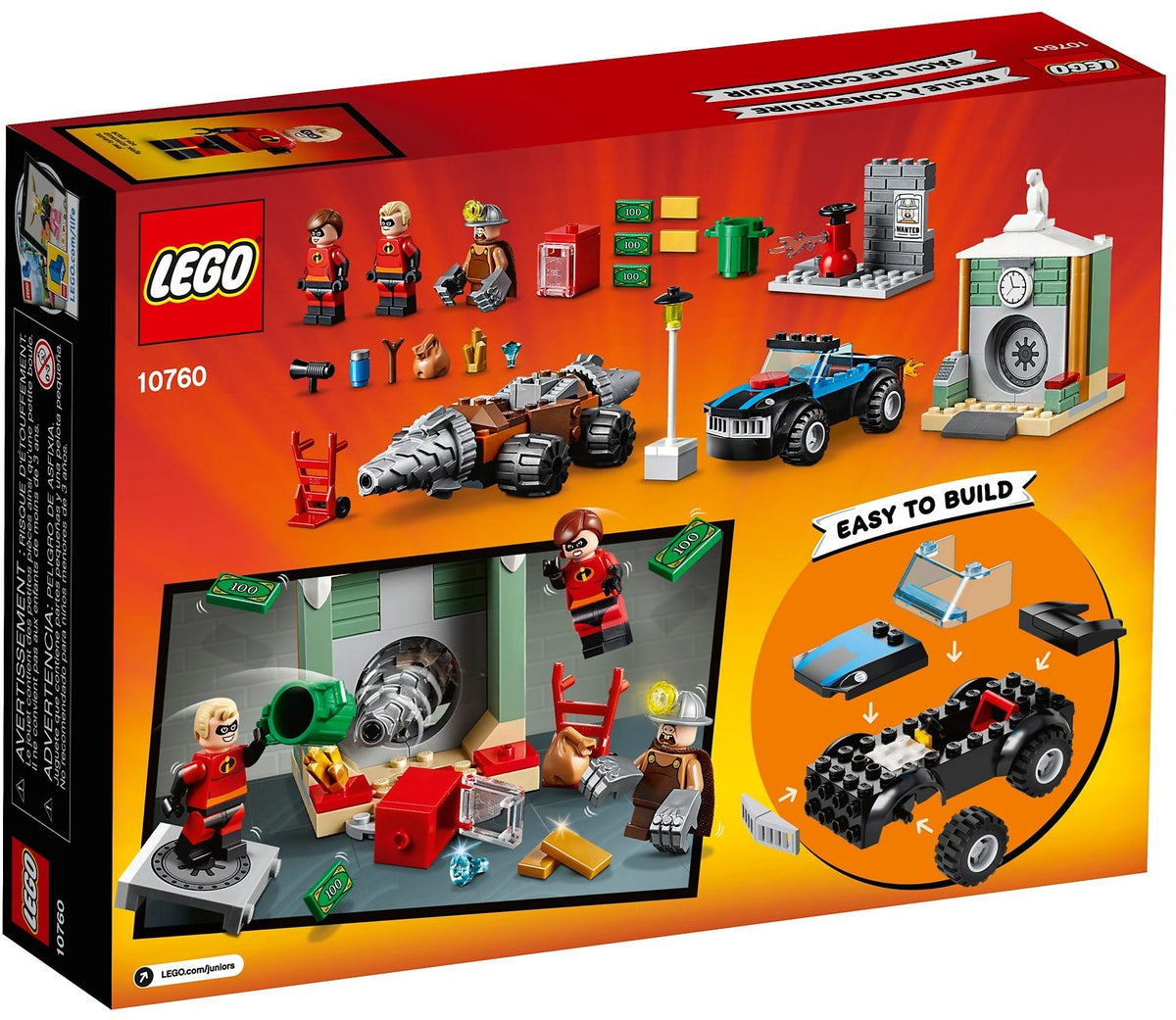 Underminer Bank Heist 10760 | Juniors | LEGO (image 5)