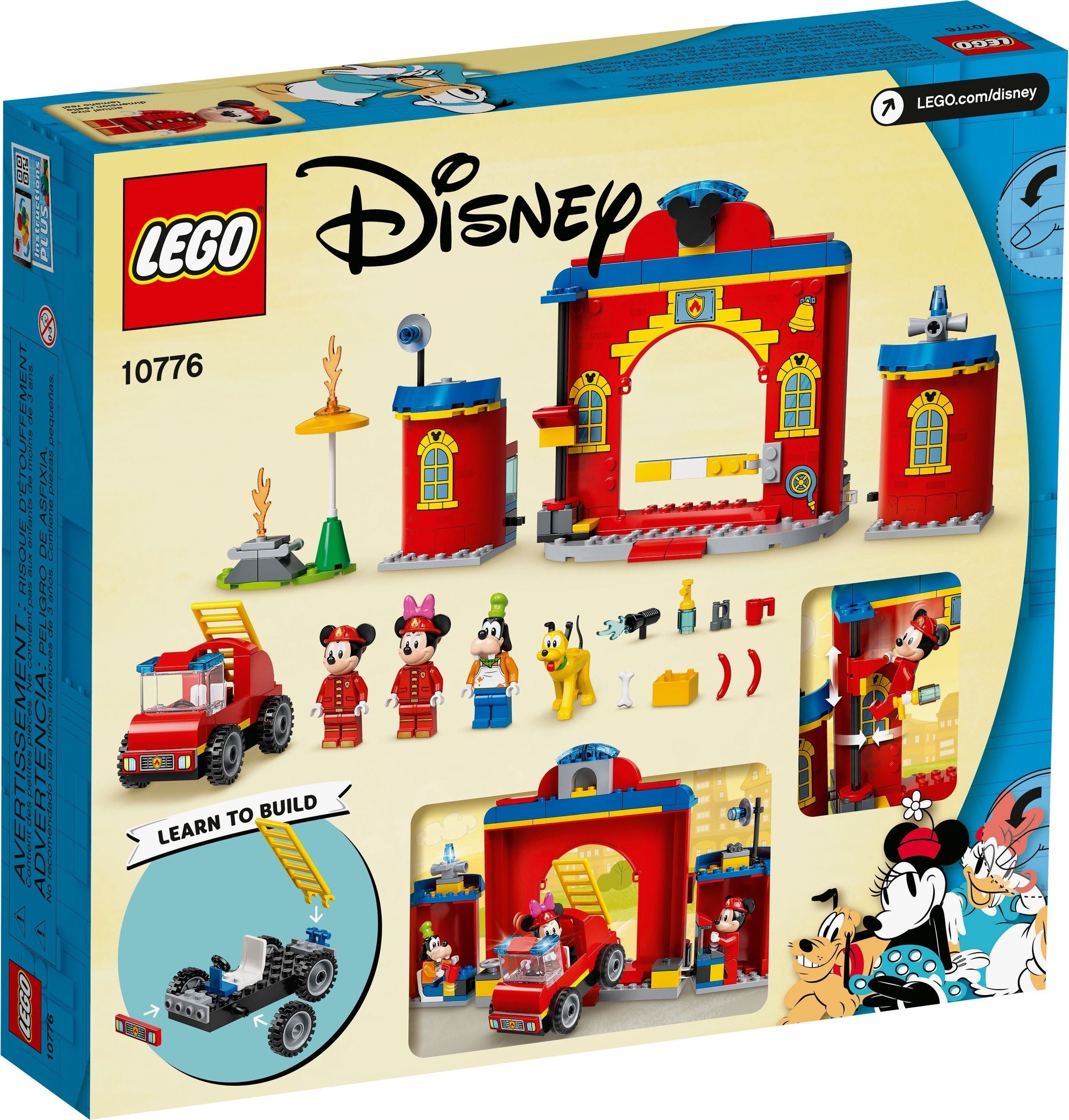Mickey & Friends Fire Truck & Station 10776 | Disney | LEGO – image 7