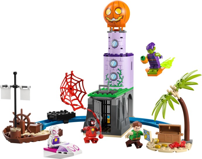 Team Spidey at Green Goblin's Lighthouse 10790 | Marvel Super Heroes | LEGO
