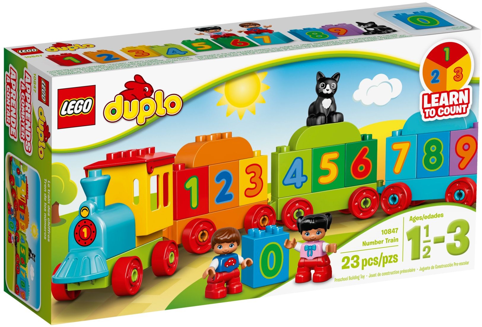My First Number Train 10847 | Duplo | LEGO (image 2)