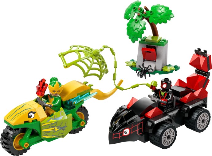 Spin and Electro Dinosaur Vehicle Chase 11198 | Marvel Super Heroes | LEGO