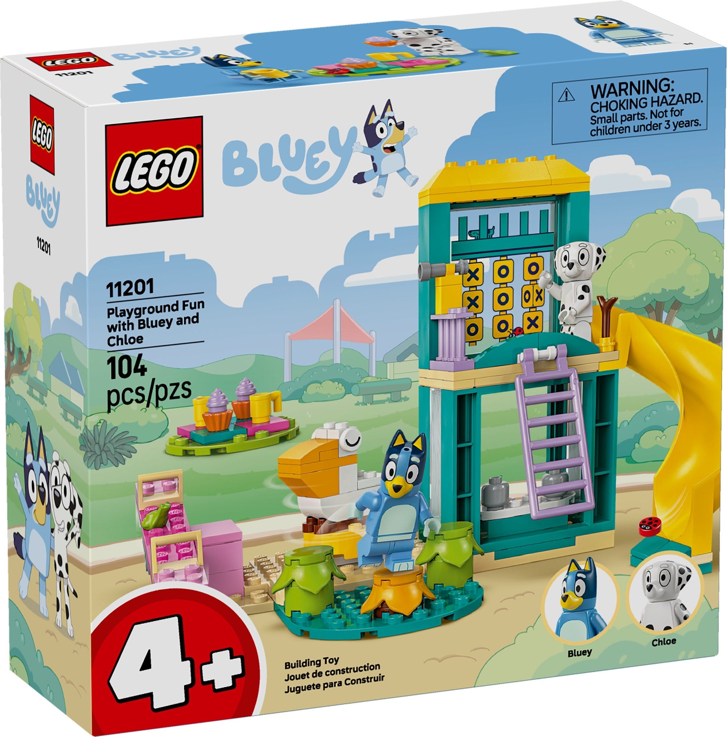 Playground Fun with Bluey and Chloe 11201 | Bluey | LEGO (image 2)