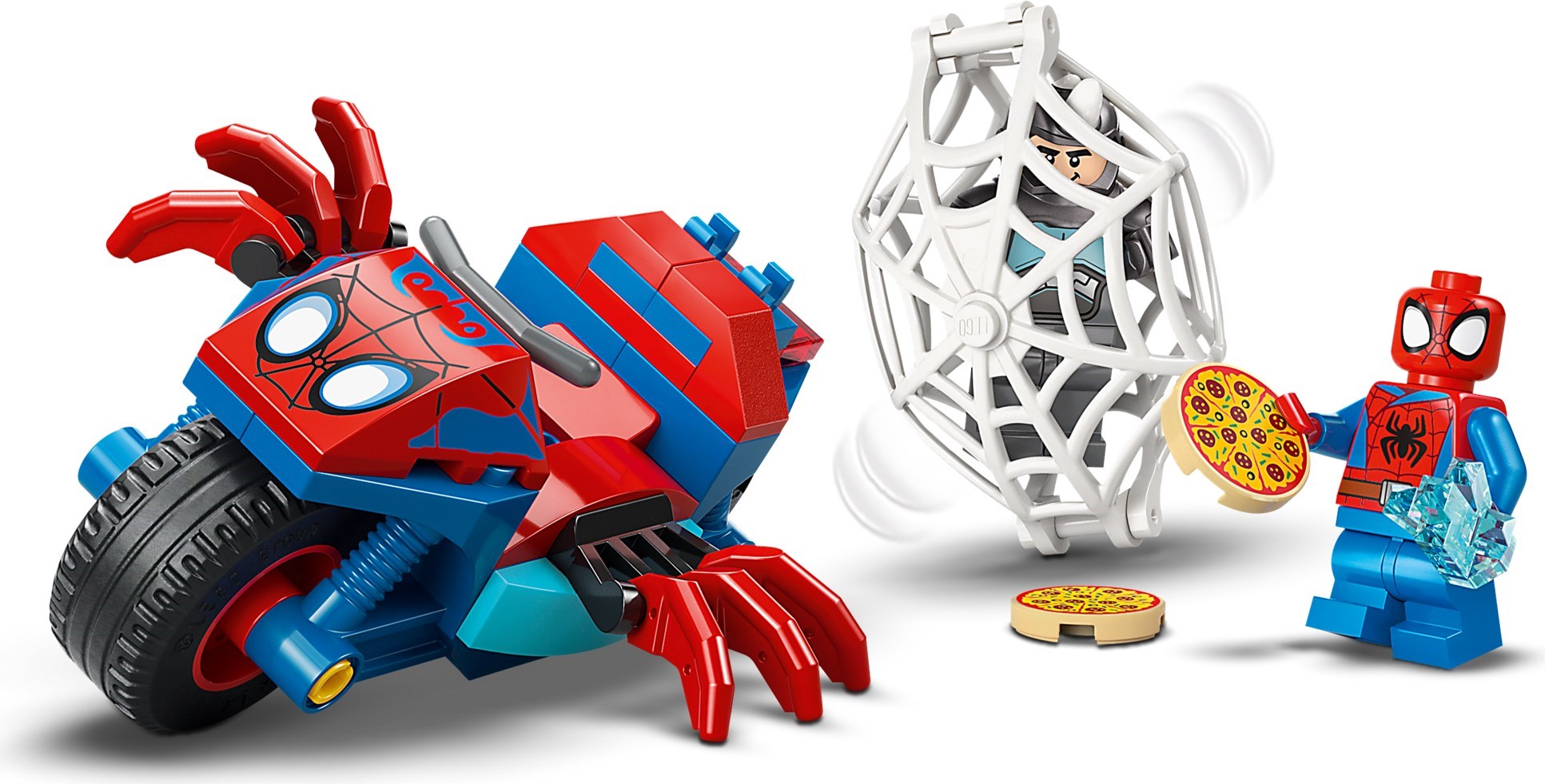Spidey on his Motorcycle vs. Rhino 11206 | Marvel Super Heroes | LEGO (image 4)