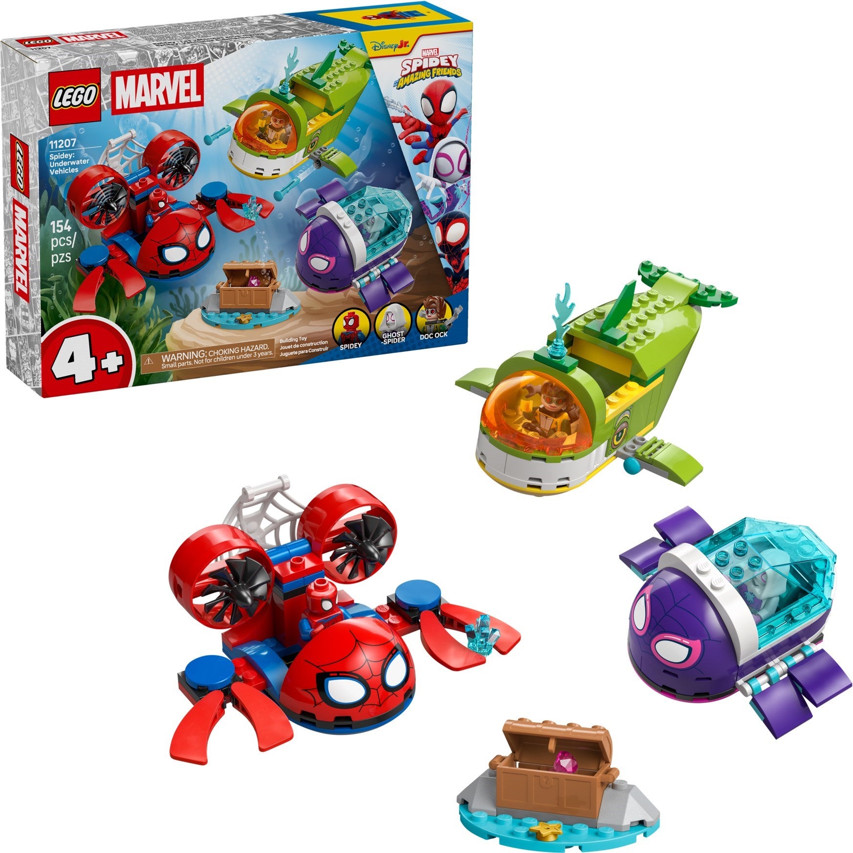Spidey: Underwater Vehicles 11207 | Marvel Super Heroes | LEGO (image 5)