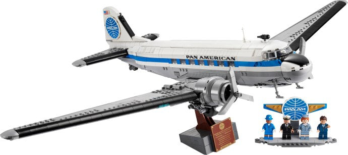 Douglas DC-3 PAN AM Airliner 11378 | Icons | LEGO