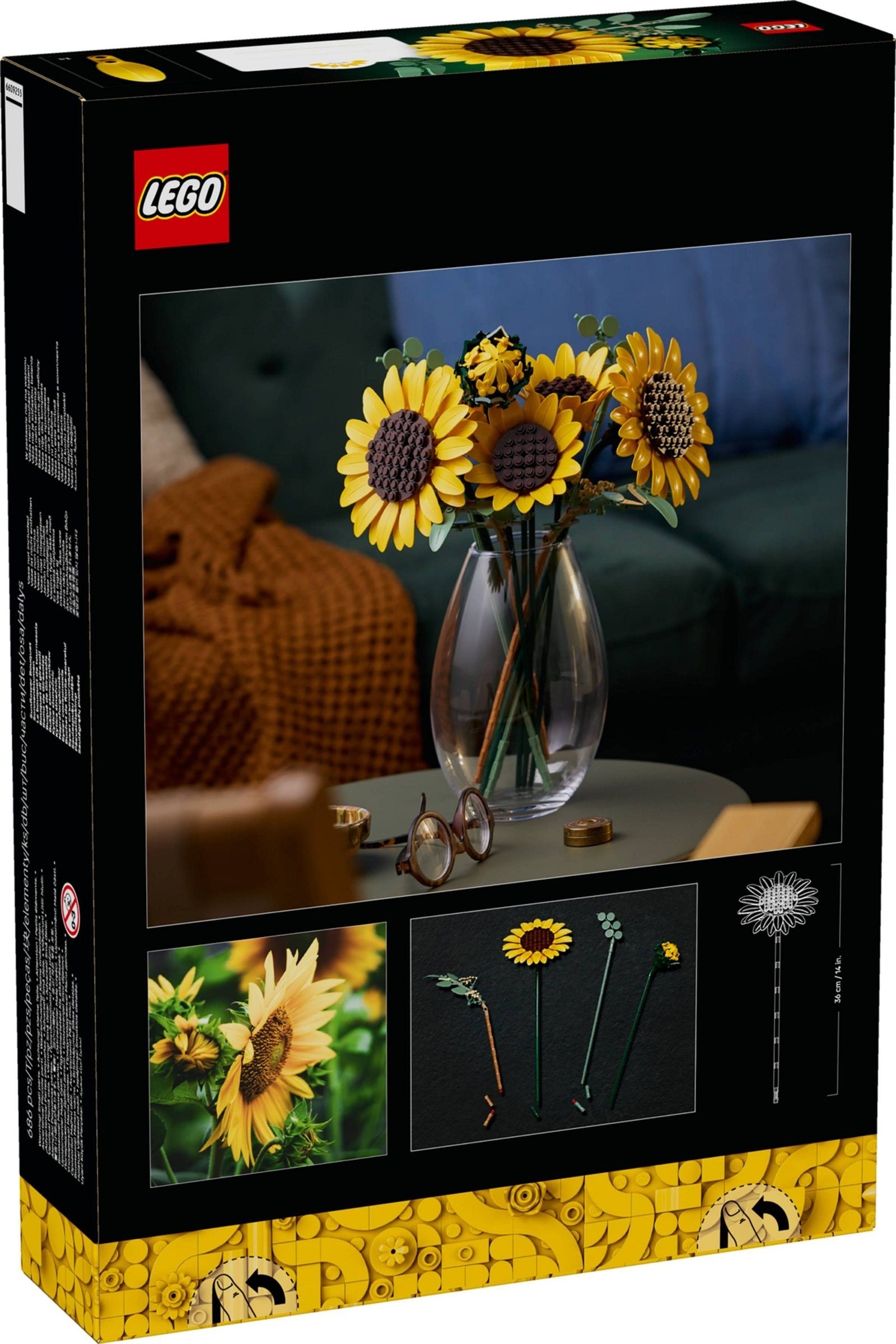 Sunflower Bouquet 11502 | Botanicals | LEGO (image 3)