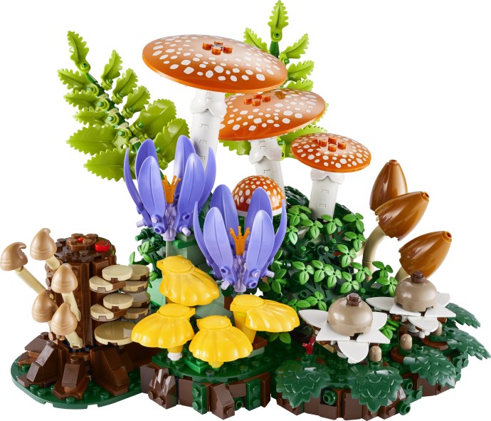 Woodland Mushrooms 11505 | Botanicals | LEGO