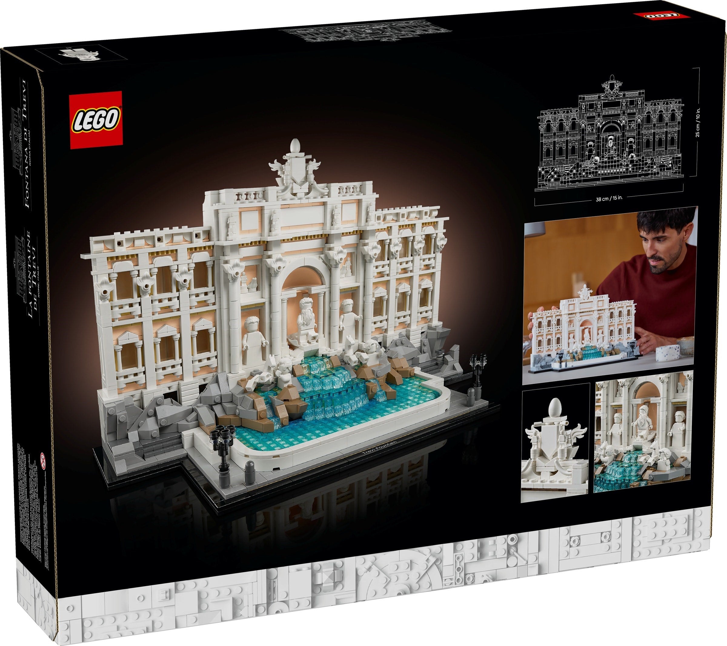 Trevi Fountain 21062 | Architecture | LEGO – image 3