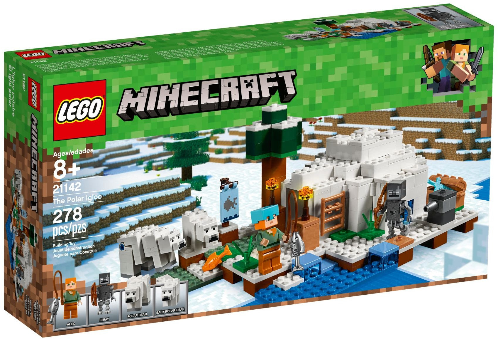 The Polar Igloo 21142 | Minecraft | LEGO (image 2)