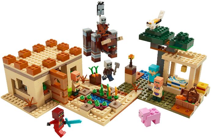 The Illager Raid 21160 | Minecraft | LEGO