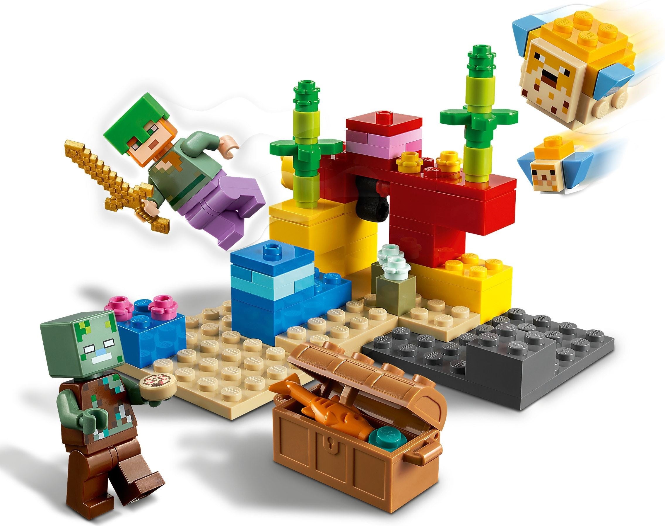 The Coral Reef 21164 | Minecraft | LEGO (image 3)