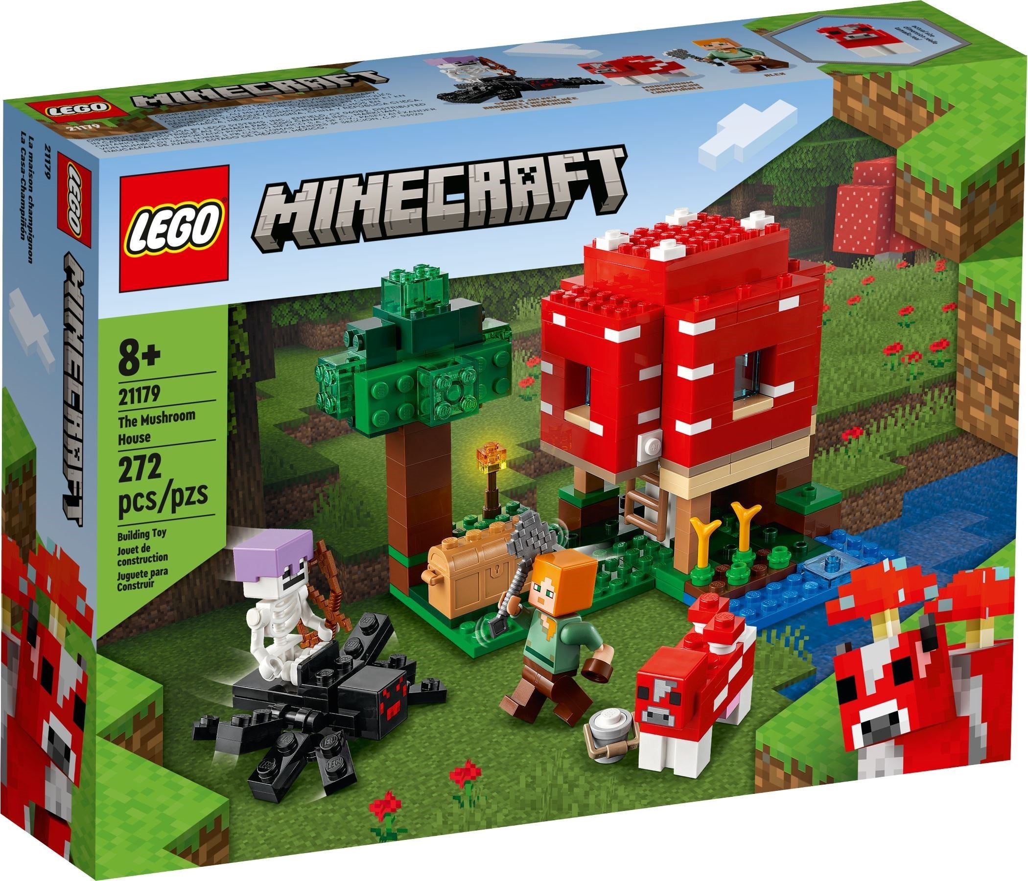 The Mushroom House 21179 | Minecraft | LEGO (image 2)