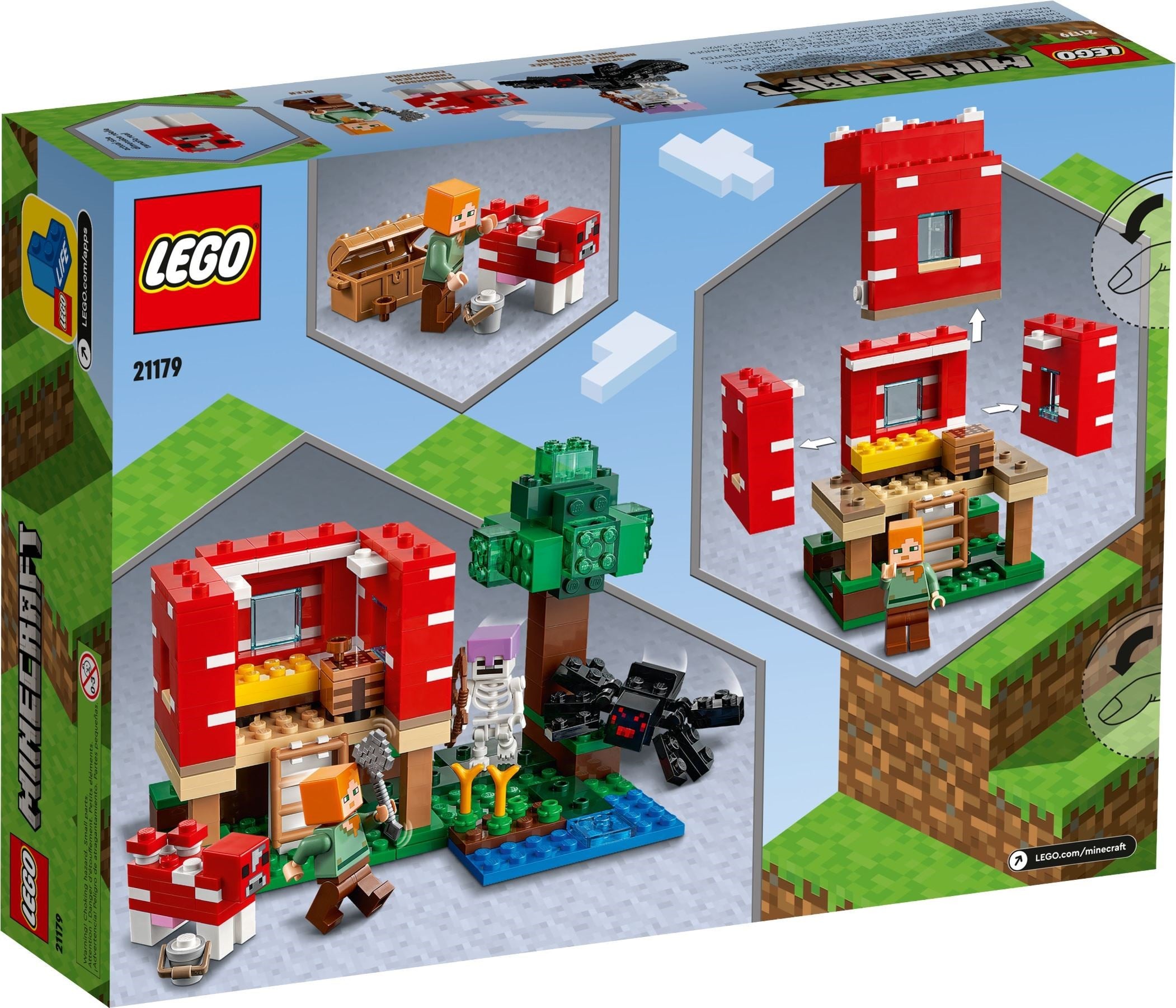 The Mushroom House 21179 | Minecraft | LEGO (image 6)