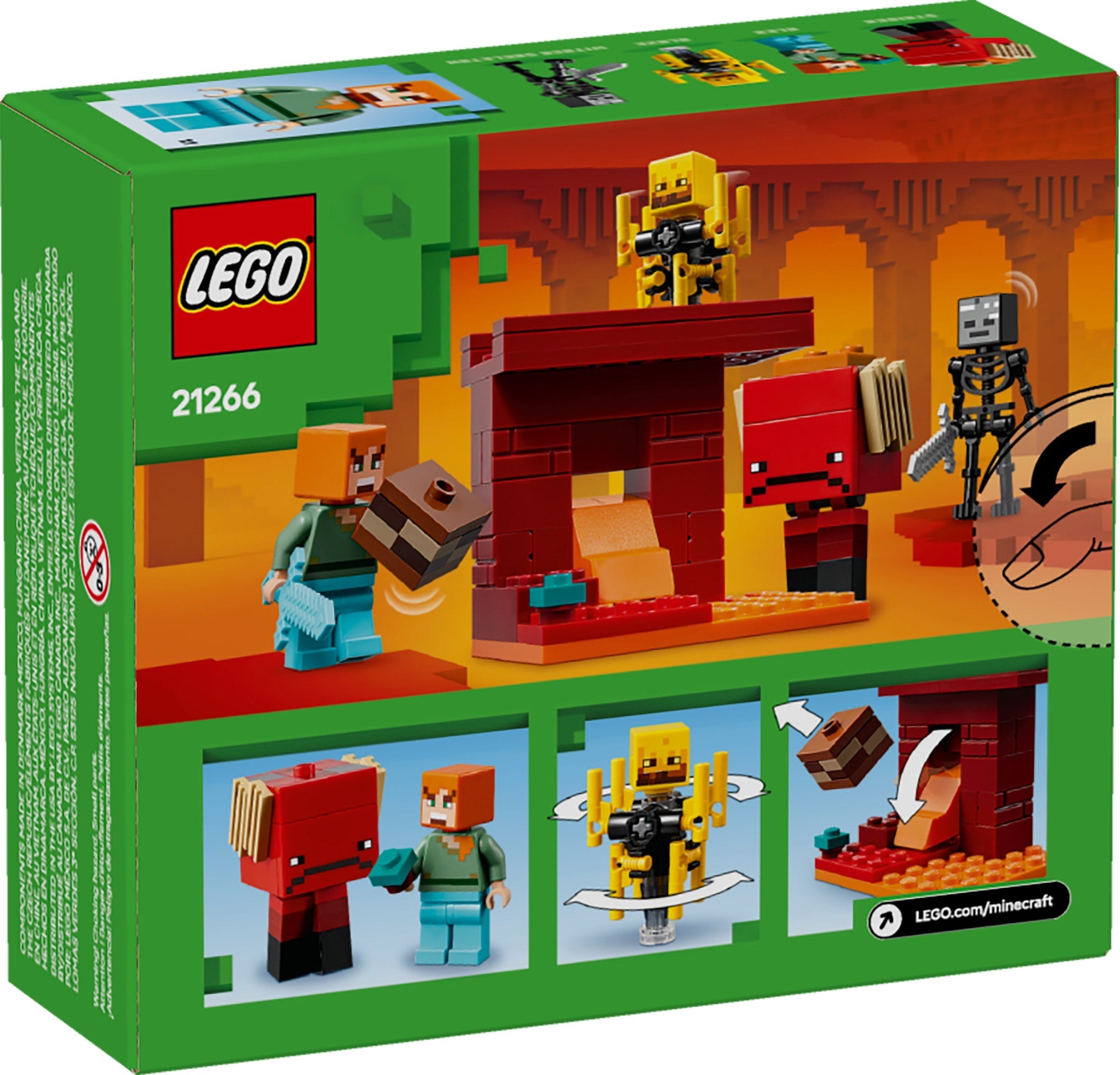 The Nether Lava Battle 21266 | Minecraft | LEGO – image 2