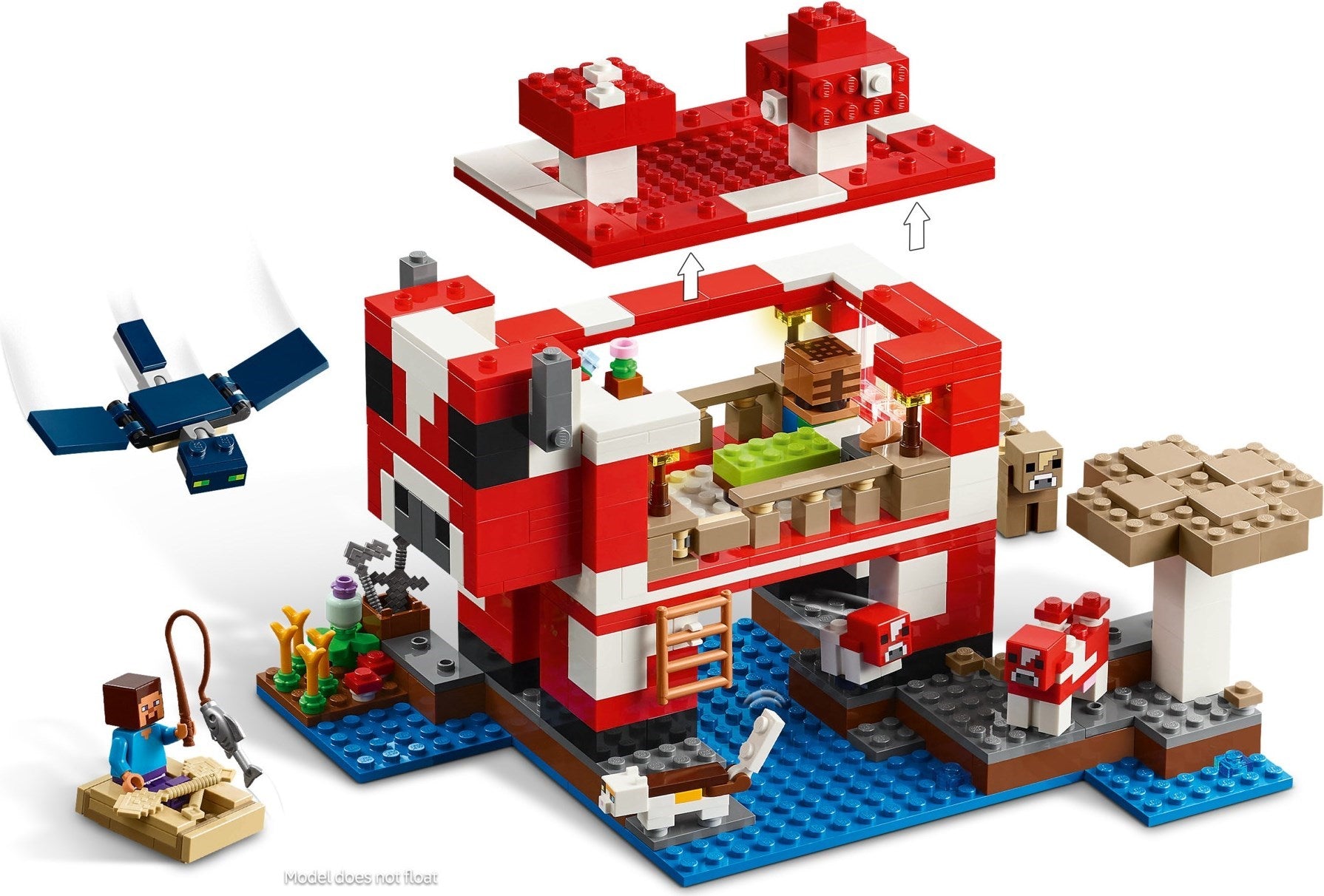 The Mooshroom House 21270 | Minecraft | LEGO – image 8