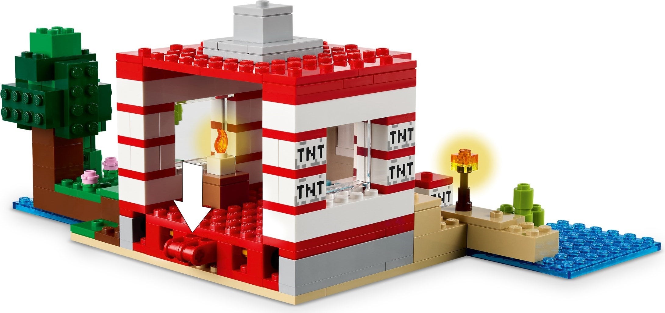The TNT Jungle House 21275 | Minecraft New Release | LEGO