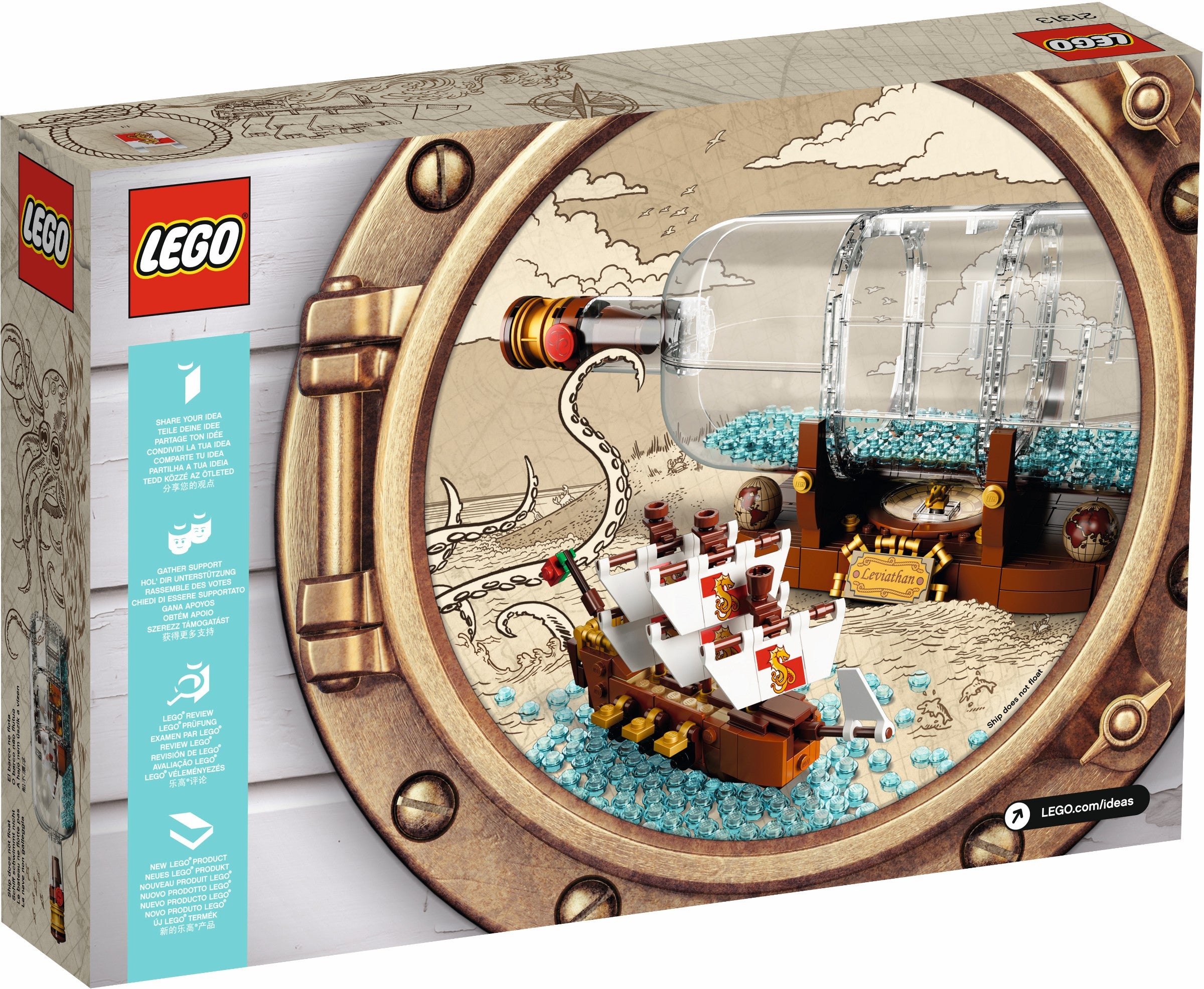 Ship in a Bottle 21313 | Ideas | LEGO – image 6