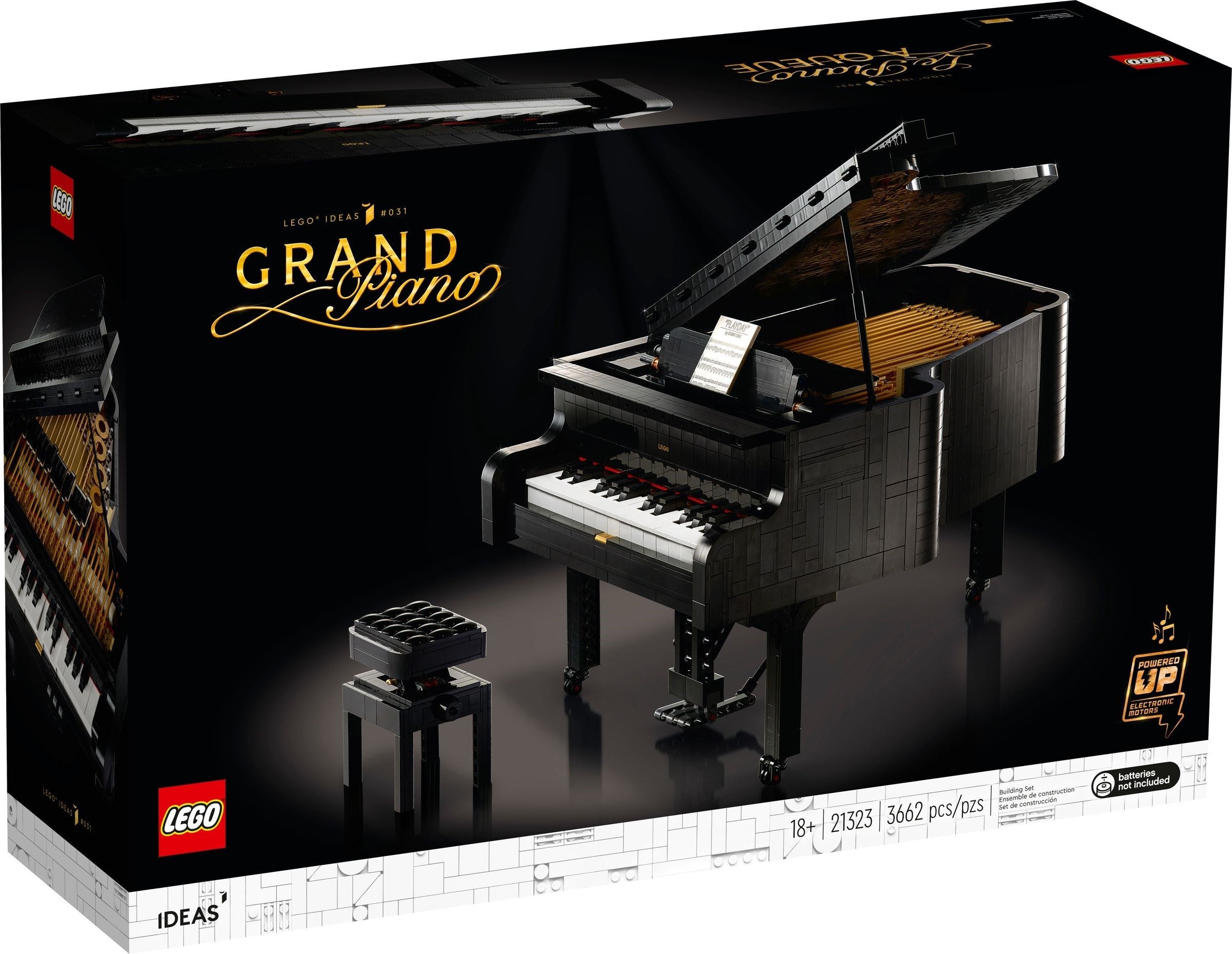 グランドピアノ 21323　ideas Grand Piano 21323 | Ideas | LEGO