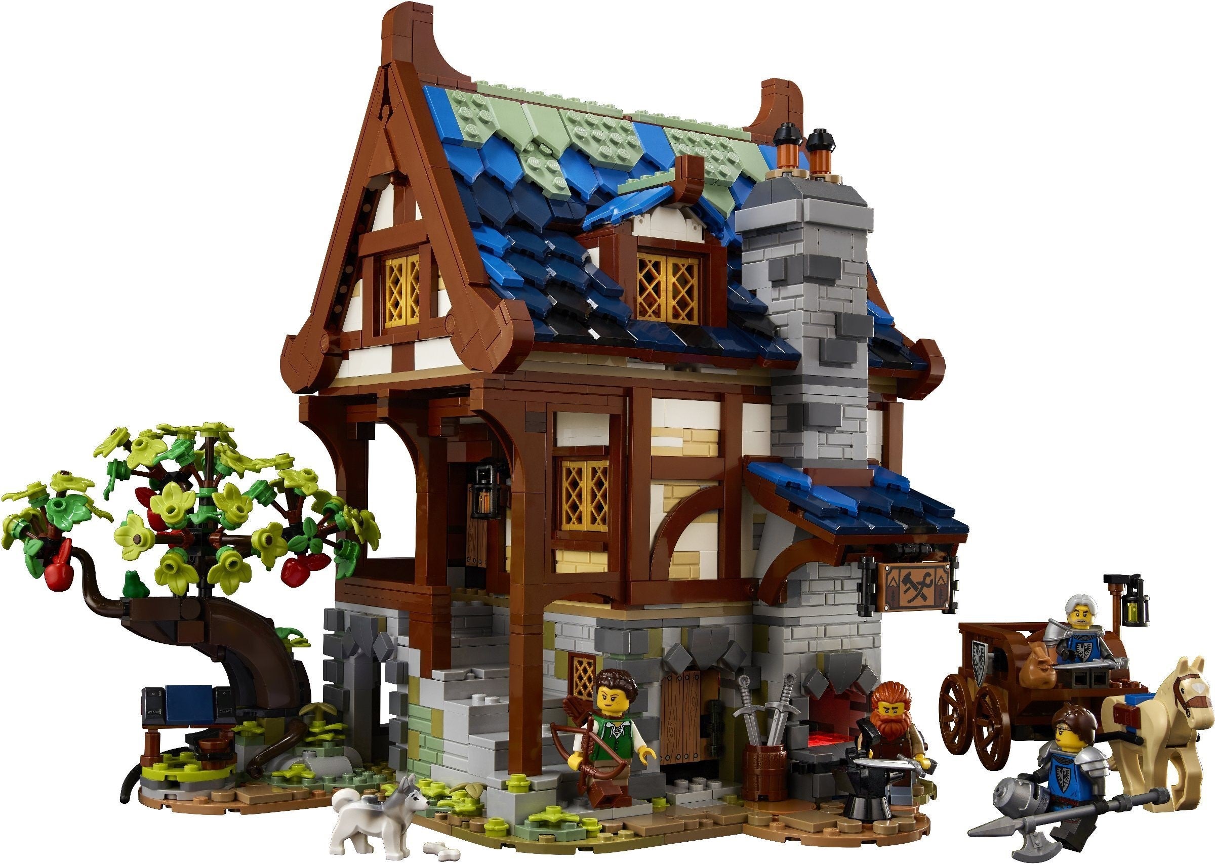 Medieval Blacksmith 21325 | IDEAS | LEGO
