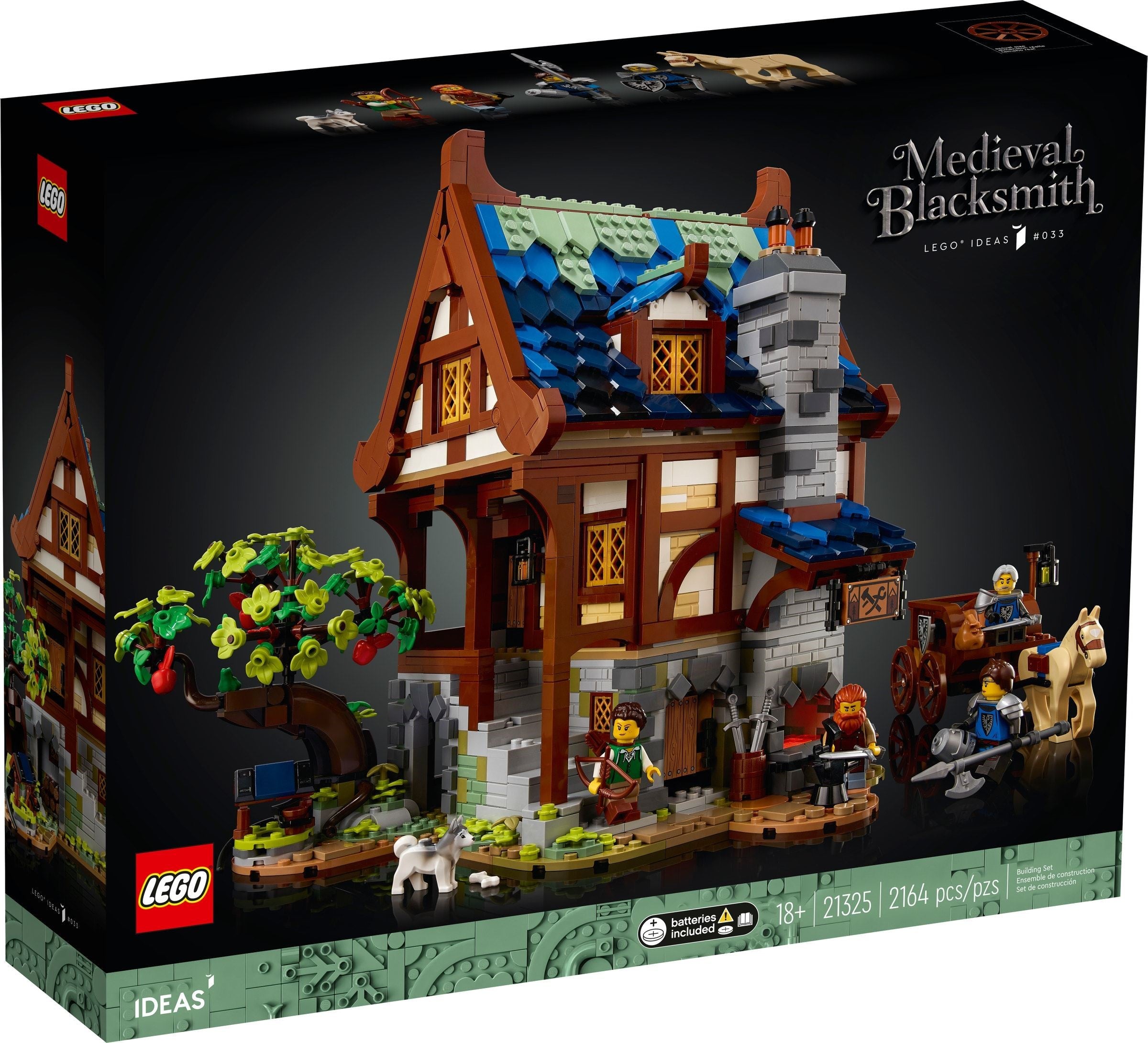 Medieval Blacksmith 21325 | IDEAS | LEGO