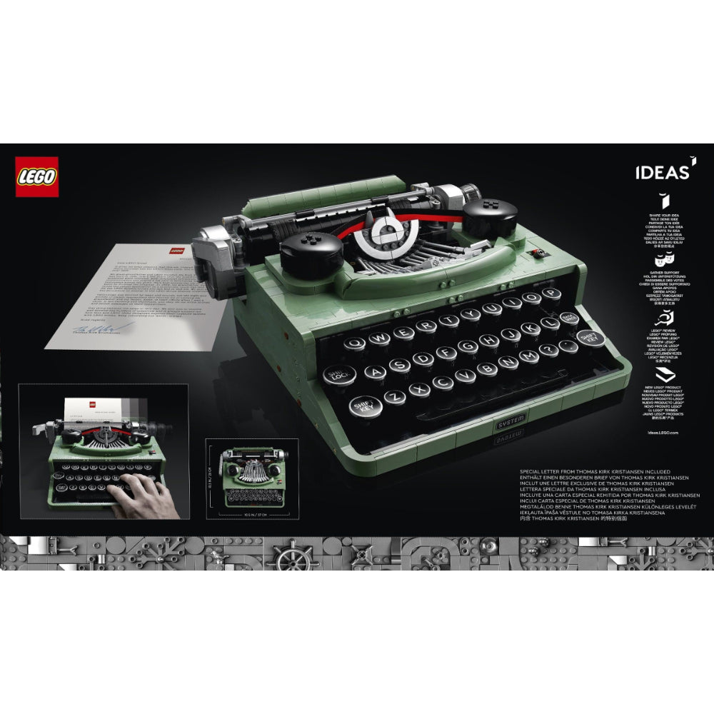 Typewriter 21327 | IDEAS | LEGO