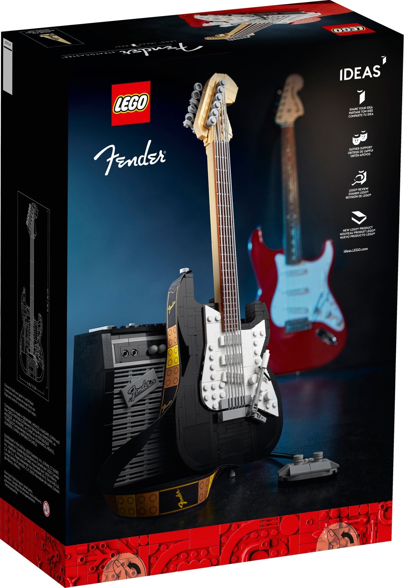 Fender Stratocaster 21329 | Ideas | LEGO – image 20