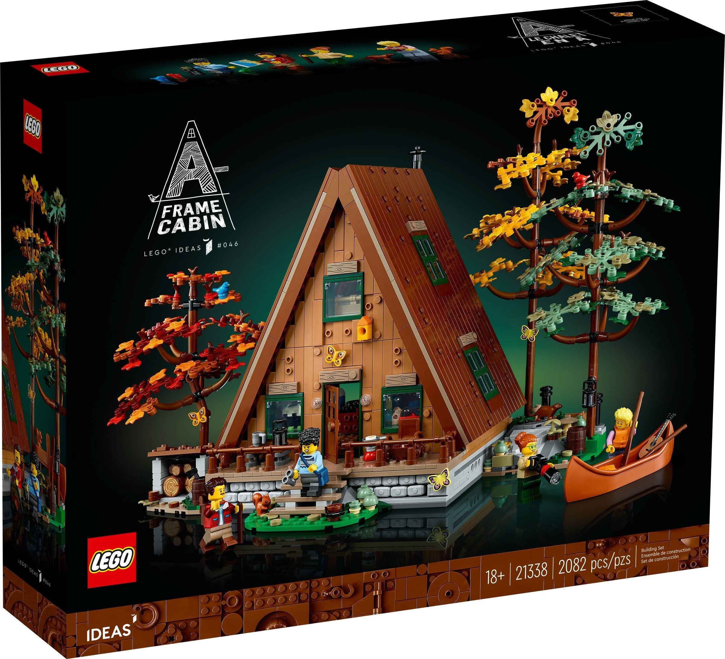 A-Frame Cabin 21338 | IDEAS | LEGO