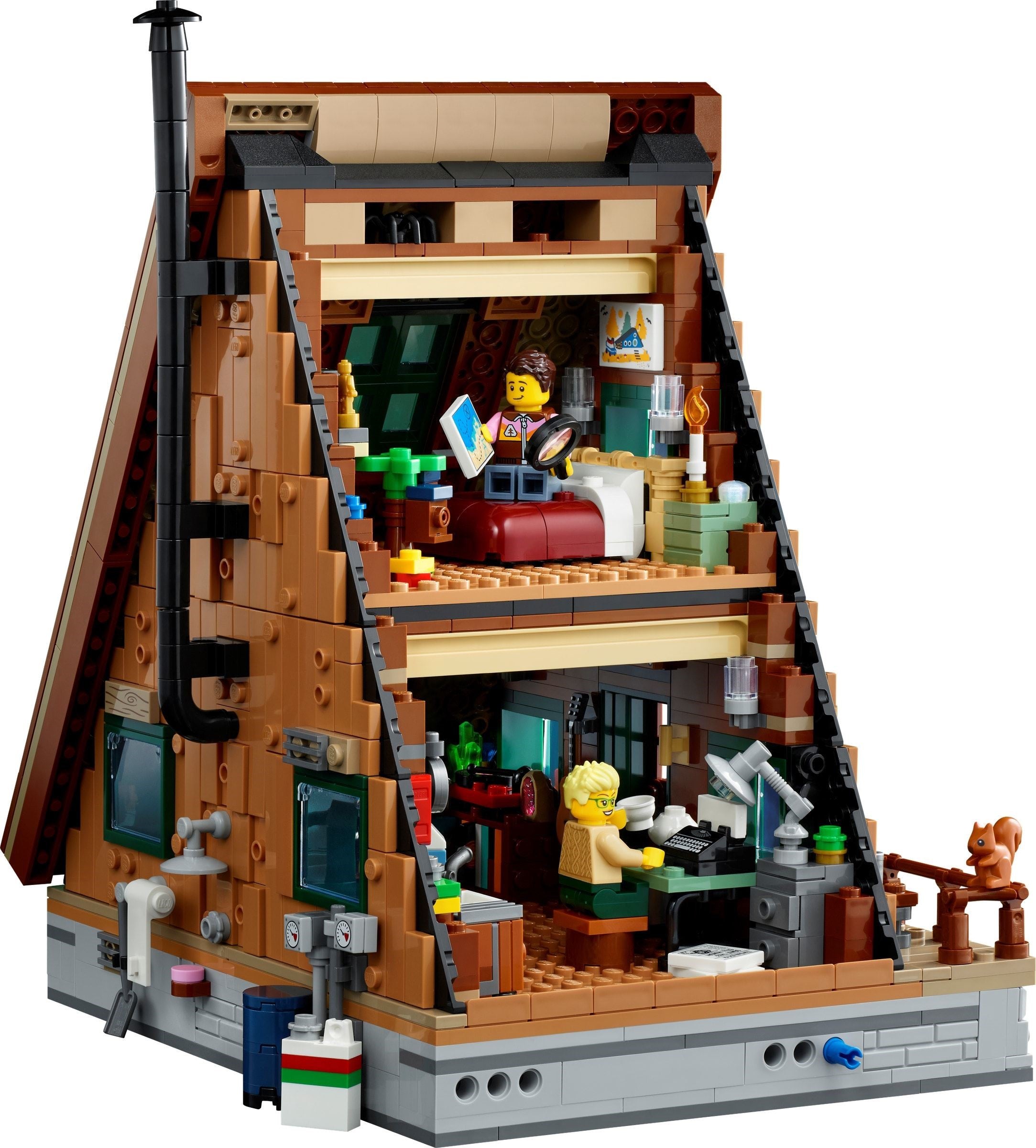 A-Frame Cabin 21338 | IDEAS | LEGO
