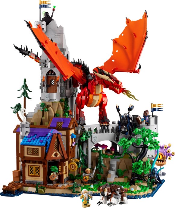 Dungeons & Dragons: Red Dragon's Tale 21348 | Ideas | LEGO