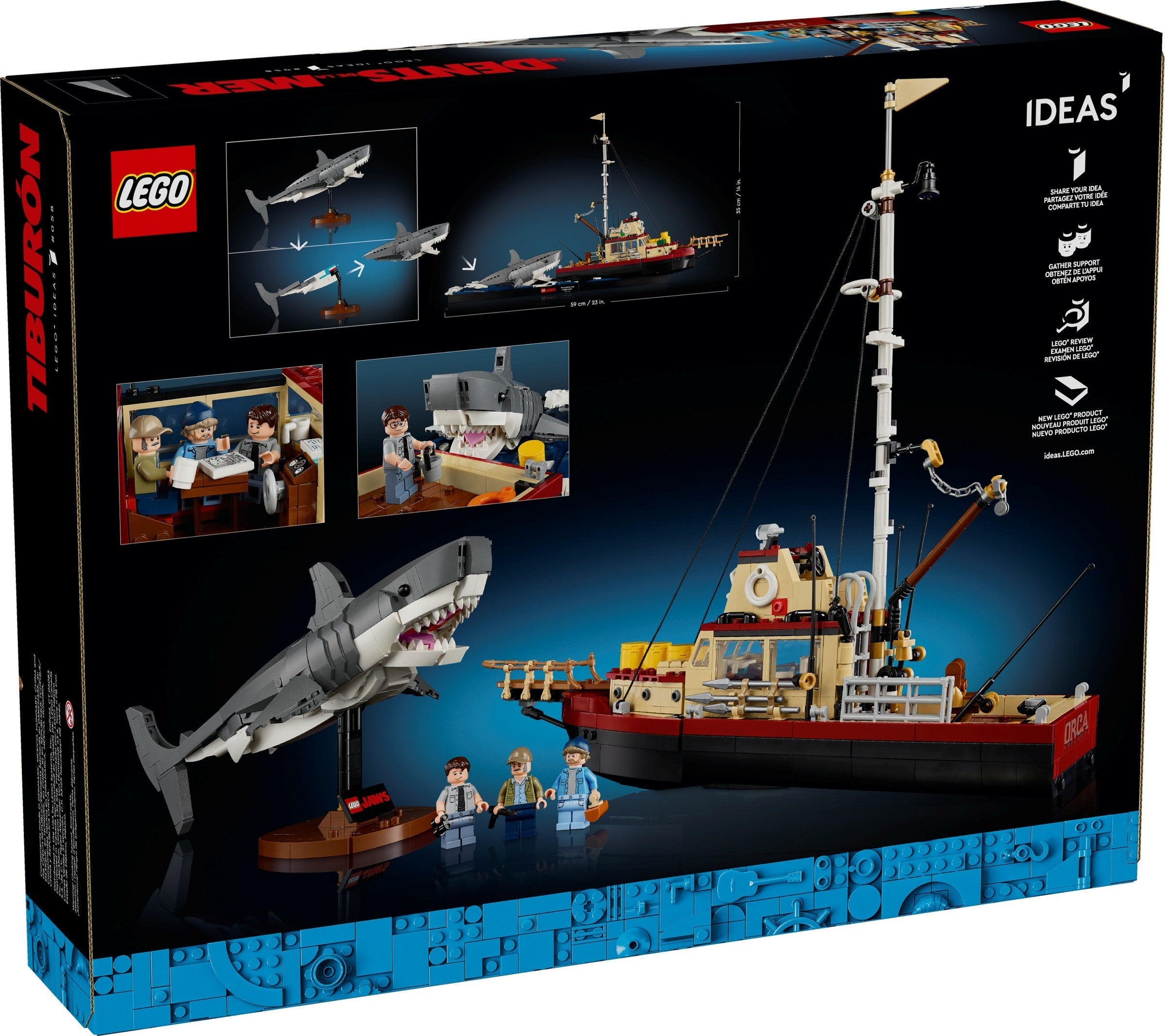 Jaws 21350 | IDEAS | LEGO