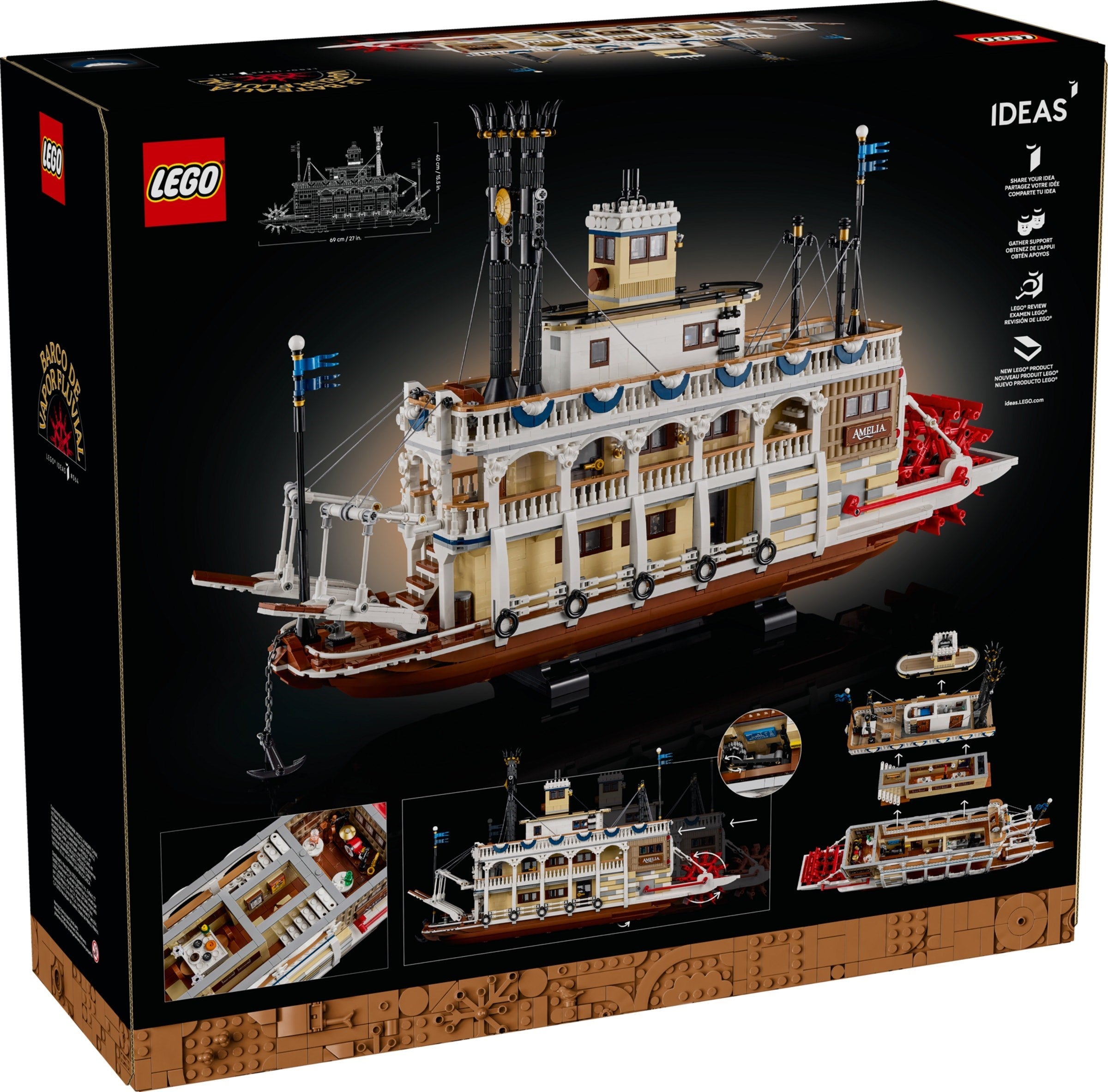 River Steamboat 21356 | IDEAS | LEGO