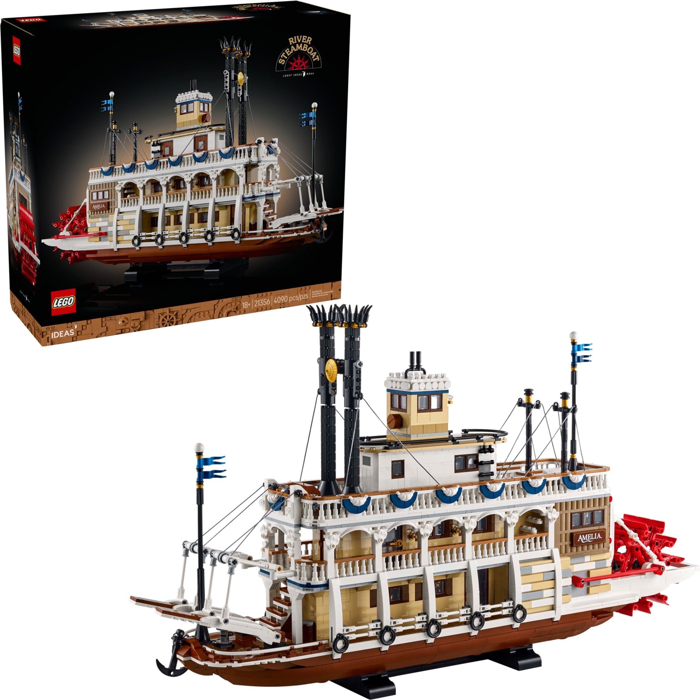 River Steamboat 21356 | IDEAS | LEGO