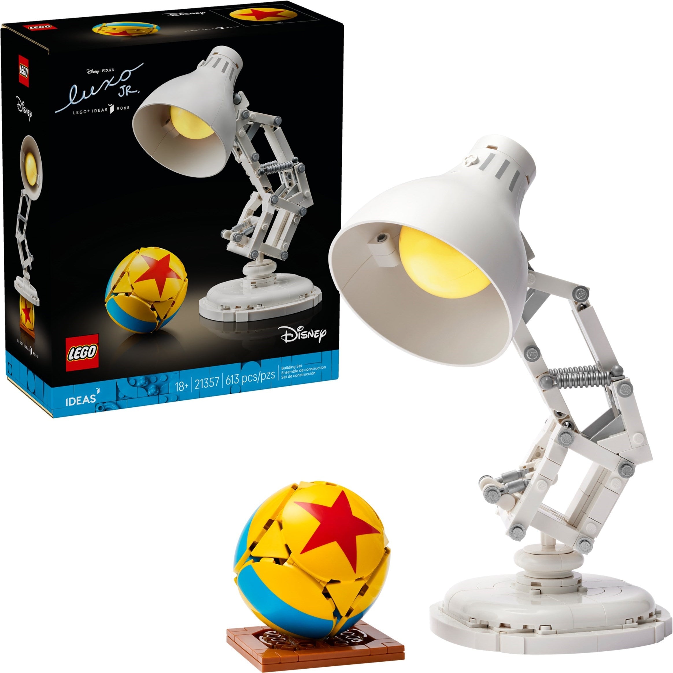 Disney Pixar Luxo Jr. 21357 | IDEAS | LEGO