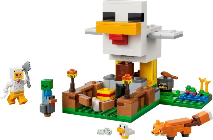 Chicken Farm 21585 | Minecraft | LEGO