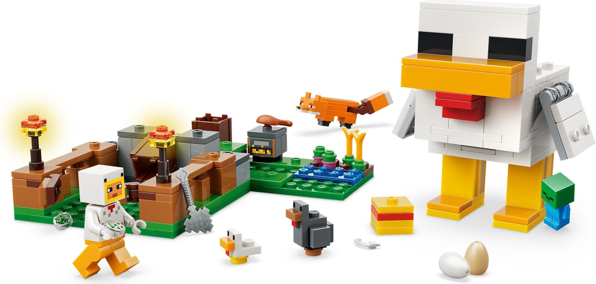 Chicken Farm 21585 | Minecraft | LEGO (image 9)