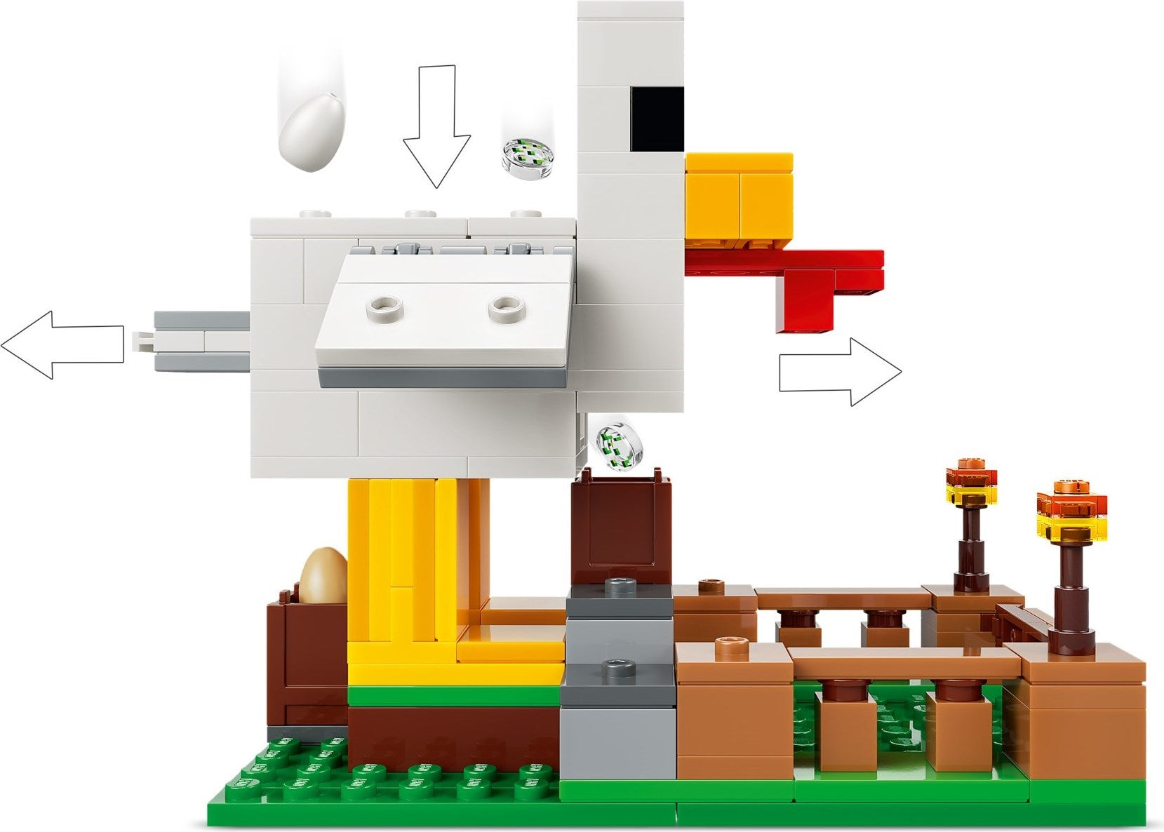 Chicken Farm 21585 | Minecraft | LEGO (image 12)