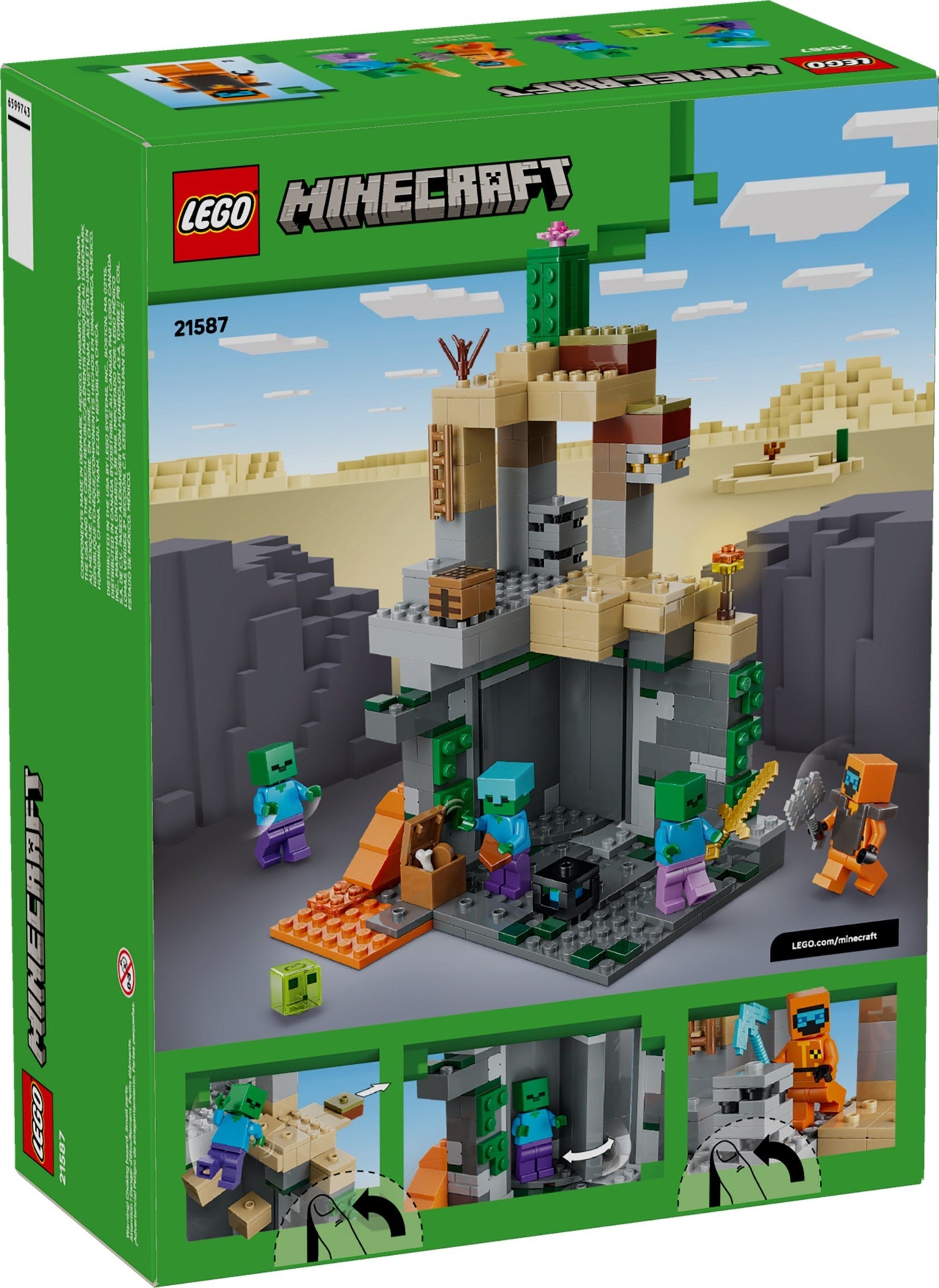 Zombie Dungeon 21587 | Minecraft | LEGO (image 2)